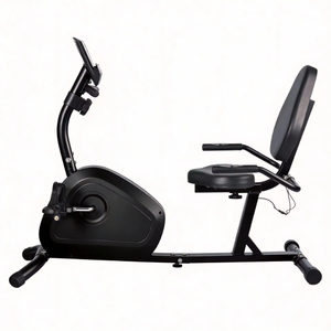 Vélo d'appartement confortable à résistance magnétique, 8 vitesses, pour usage domestique, équipement de fitness, 120 kg - Product Image 3