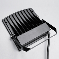 Projecteurs LED Woojong homologués ETL, projecteurs à haut lumen populaires, projecteurs extérieurs étanches IP65, lampes LED en aluminium moulé sous pression