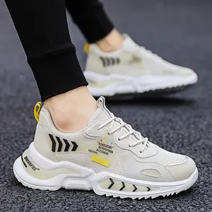 China Schoen Leverancier Brand New Model Comfortabele Mannen Casual Sportschoenen