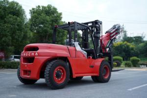 Chariot élévateur télescopique frontal Jiangwei 7 tonnes avec une hauteur de levage de 2000 mm et un moment de levage de 180 tonnes - Product Image 4