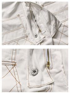 Monos Hombres Moda Día Cargo <span class=keywords><strong>Tirantes</strong></span> Multi-Bolsillo Mamelucos Pantalones <span class=keywords><strong>DE</strong></span> TRABAJO sueltos - Product Image 5