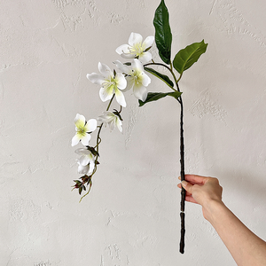 Longstar Fleurs en cascade de <span class=keywords><strong>jasmin</strong></span> et de bégonia imprimées en 3D Fleurs suspendues artificielles artisanales pour la mise en scène intérieure de luxe - Product Image 5
