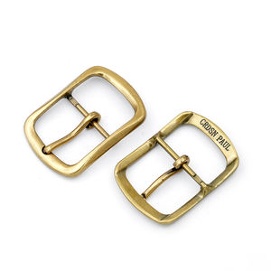 아연 합금 벨트 버클 제조업체 남성 여성 로고 벨트 용 금속 핀 벨트 버클 맞춤 - Product Image 2