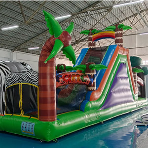 Activités fanatiques grand parc d'obstacle <span class=keywords><strong>gonflable</strong></span>/équipement d'obstacle <span class=keywords><strong>gonflable</strong></span> extérieur/jeu d'obstacle <span class=keywords><strong>gonflable</strong></span> adulte en vente - Product Image 4