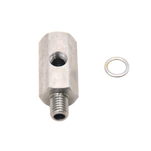 Connecteur en T pour capteur de pression d'huile en acier inoxydable 1/8 NPT pour turbocompresseur, pour remplacement et réparation - Product Image 3