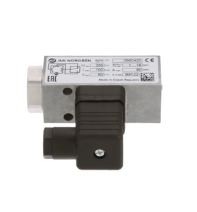 नॉरग्रेन 18d श्रृंखला न्यूमेटिक दबाव स्विच-1/4npt पोर्ट 15-230 psi रेंज ip65 वाटरप्रूफ गैस औद्योगिक स्वचालन नियंत्रण - Product Image 1