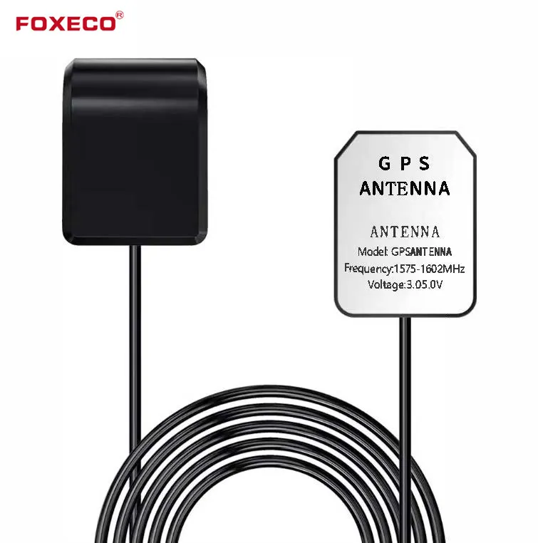 FOXECO Antenne étanche pour véhicule Antenne GPS active Anetnna Navigation Connecteur Fakra haute vitesse Antenne GPS
