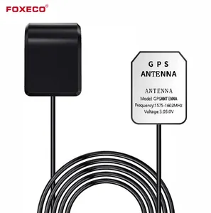 FOXECO antena Mobil anti air, antena mobil GPS aktif Anetnna navigasi kecepatan tinggi konektor Fakra antena GPS