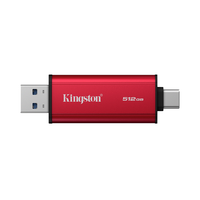 SSD portable double, USB Type-A et Type-C, vitesse allant jusqu’à 1 050 Mo/s, capacités de 512 Go, 1 To et 2 To,