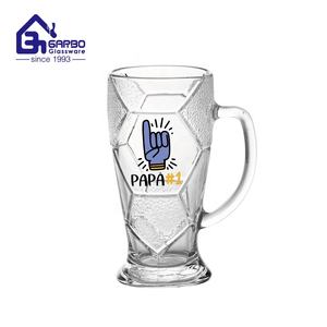 Fineware personnalisé soif AF bière tasse 20 oz sablage gravé drôle verre Haworth bière tasse tasses verrerie en Promotion - Product Image 6