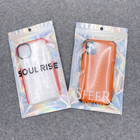 Bolsa de Plástico con Cierre Ziplock Superior y Estampado Personalizado para Empaque de Fundas de Celular
