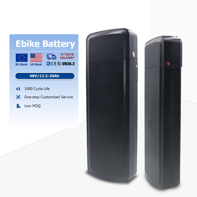 Wholesale Replacement 21700 Cylindrical Cell Lithium-Ion Battery Pack 36v 48v 10ah-20ah Range for Electric Bicycle Rear Rack