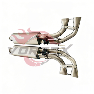 ท่อไอเสียแบบ Vortex Valvetronic Side Exit สำหรับ Mercedes Benz AMG G63 G500 W464 ปี 2019-2023 เครื่องยนต์ 5.5T V8 ระบบเก็บเสียงประสิทธิภาพสูง - Product Image 4