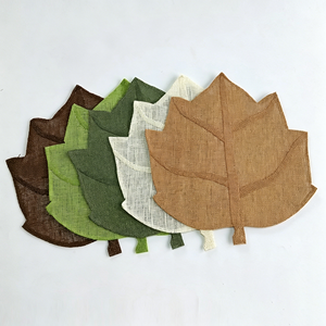 Sets <span class=keywords><strong>de</strong></span> Napperons <span class=keywords><strong>de</strong></span> <span class=keywords><strong>Table</strong></span> en <span class=keywords><strong>Papier</strong></span> Tressé Feuille Personnalisés, Vente en Gros, Luxe, Nouveauté, Très Demandés - Product Image 1