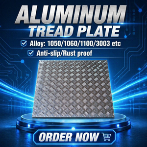 Placa Antideslizante de Aluminio con Diseño de Tablero de Damas, Marca HY, Serie 1000-6000, Espesor de 1.0-10 mm, para Transporte - Product Image 3