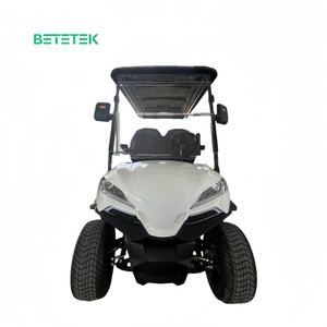 Voiturette de golf électrique à châssis en acier personnalisable, 4 places, certifiée CE GCC EEC pour terrains de golf et routes non publiques - Product Image 1