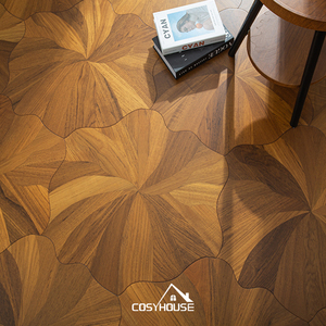 Plancher en bois d'ingénierie en chêne fumé à chevrons de haute qualité en Chine, <span class=keywords><strong>parquet</strong></span> multicouche <span class=keywords><strong>pour</strong></span> usage résidentiel et commercial - Product Image 4