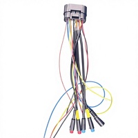 Câble d'alimentation étanche IP67 à montage sur panneau, prise mâle/femelle 2 broches, contact en cuivre M12/M15/M16 pour dispositifs d'éclairage LED