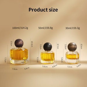 Flacons de <span class=keywords><strong>parfum</strong></span> en verre de luxe vides de 30 ml, 50 ml, 100 ml, emballages cosmétiques en gros, flacons de <span class=keywords><strong>parfum</strong></span> en verre - Product Image 5