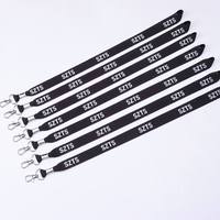 Lanière en polyester de qualité supérieure pour impression par transfert thermique, lanière souple par sublimation, logo personnalisé pour toutes les occasions