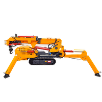 Unw Spider Crane Ventes 5M Mini Spider Crane Crawler Rc Wrd Spider 4 Kit 300P Palans Mini Crane