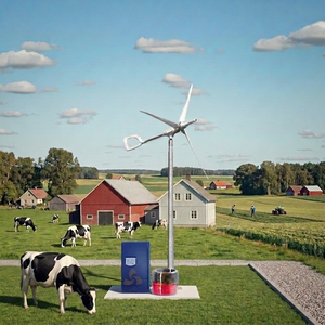 เครื่องกำเนิดไฟฟ้าพลังงานลมแบบแม่เหล็ก AC ขนาด 10kw 8kw 5kw 2kw ได้รับการรับรองมาตรฐาน CE ใหม่ - Product Image 4