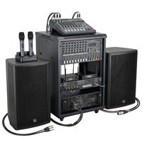Haut-parleur de conférence Hi-Fi 15 pouces, professionnel, pleine gamme, 500W, système audio surround pour salle de réunion, église