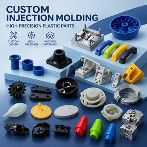 Custom Plastic Injection Mould Pp Pc Pa66 Nylon Abs Plastic Parts Injection Car Plastic Products Molding Service
