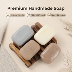 Savon éclaircissant au curcuma et à l'acide kojique, exfoliant au charbon de bois et au café, savon artisanal durable - Product Image 2