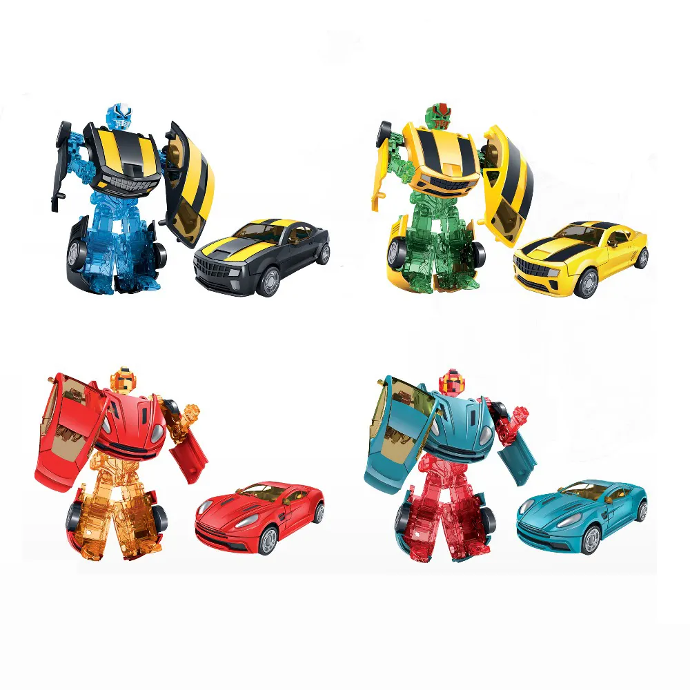 다이 캐스트 변형 로봇 자동차 장난감 어린이 선물