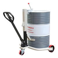 Carretilla para Manipulación de Barriles Xingzhou Cpd35 con Capacidad de 350 kg, Certificación CE e ISO, y Garra Ajustable para Barriles de 60-220 L