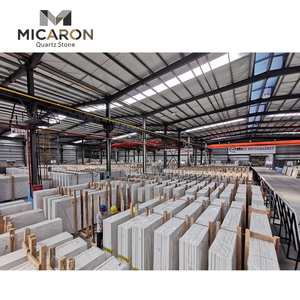 หินควอตซ์สีขาวเอ็มเบอร์ MC9301 สำหรับเคาน์เตอร์ครัว ผู้ผลิตแผ่นควอตซ์ รับผลิตตามสั่งสำหรับโครงการโรงแรม - Product Image 5