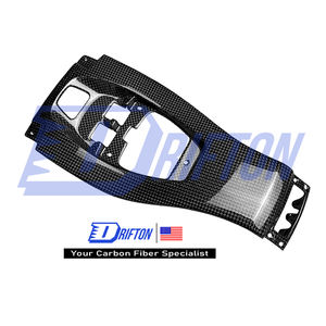 Livraison rapide - Kits intérieurs 458 - Garniture de console de levier de vitesses en fibre de carbone brillante pour Ferrari 458 Italia Spider 2009-2015 - Product Image 3