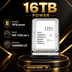 ฮาร์ดไดรฟ์สำหรับองค์กร P23449-B21 ความจุ 16TB แบบ SAS 12Gb/s 7200RPM ขนาด 3.5 นิ้ว LFF สำหรับเซิร์ฟเวอร์ - Product Image 6