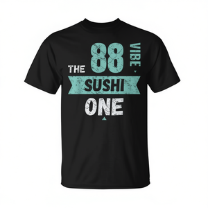 Camiseta The Sushi One Vibe 88 a juego para parejas familiares y amigos - Product Image 2