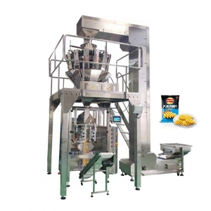 Bao Bì Khoai Tây Tự Động <span class=keywords><strong>Pringles</strong></span> Khoai Tây Hồ Trăn Nuts Vertical Banana Snack Cân Làm Ngô Và Máy Đóng Gói Kẹo - Product Image 1