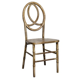 Silla de Comedor Moderna Phoenix de Madera Maciza de Locust con Respaldo Personalizado con Diseño de Pez para Eventos y Catering - Product Image 1