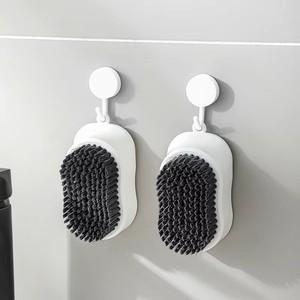 Cepillo de Limpieza Multiusos para el Hogar con Cerdas Rígidas, Cepillo Resistente para Bañera, Fregadero, Alfombra y Piso - Product Image 1