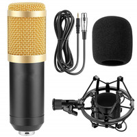 BM 800-microphone à condensateur karaoké BM bm-800, pour KTV, radiodiffusion, outil d'enregistrement de chansons pour ordinateur