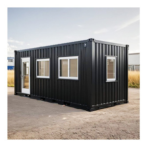 Conteneur préfabriqué de 20 pieds, prêt à l'emploi, installation rapide, conception clé en main pour logement du personnel sur chantier - Product Image 1