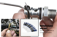 Qixin – Kit de 12 outils de réparation automobile de différentes tailles, comprenant des crochets et des pics, des tournevis à fente et à tête Torx