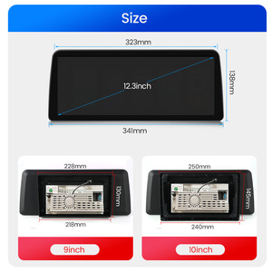 Unidad Principal MEKEDE con Pantalla QLED de 12.3" 1920*720P, Compatible con Pantallas de 9/10", Radio Universal, Audio para Coche, Reproductor de DVD, Estéreo Pioneer - Product Image 5