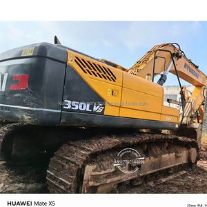 เครื่องขุด350LVS ฮุนไดมือสองทั้งหมด35ตันสภาพดีเยี่ยม - Product Image 1