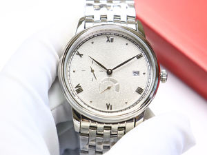 Reloj Mecánico Automático de Acero Inoxidable Elegante de Última Generación con Puntero en Posición de las 6 en Punto, Movimiento Real y Segundero Pequeño a las 9 en Punto - Product Image 2