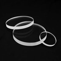 Fenêtre de protection en verre optique de précision (K9/BK7/CaF2/BaF2/Silice fondue/MgF2/Saphir)