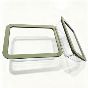 Contenedor Rectangular para Almacenamiento de Alimentos 2025, Lonchera para Comidas Diarias con Tapa de Silicona de Grado Alimenticio Libre de BPA y Ventilaciones - Product Image 5