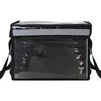 Boîte d'isolation pour moto à grande capacité, imperméable, avec logo personnalisé, emballage chaud, livraison de nourriture rapide, glacière, sac de pique-nique