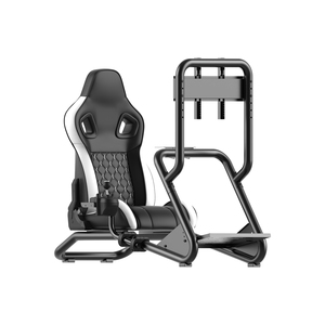 Cockpit Simulateur de Course G29 en Métal avec Siège de Course Réglable pour Jeux de Course Automobile Personnalisable Garantie 1 An Support Anglais - Product Image 1