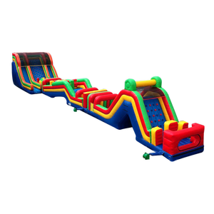 Suministrar el mejor servicio el monstruo obstáculos inflables curso personalizado gran obstáculo | obstáculo inflable - Product Image 1