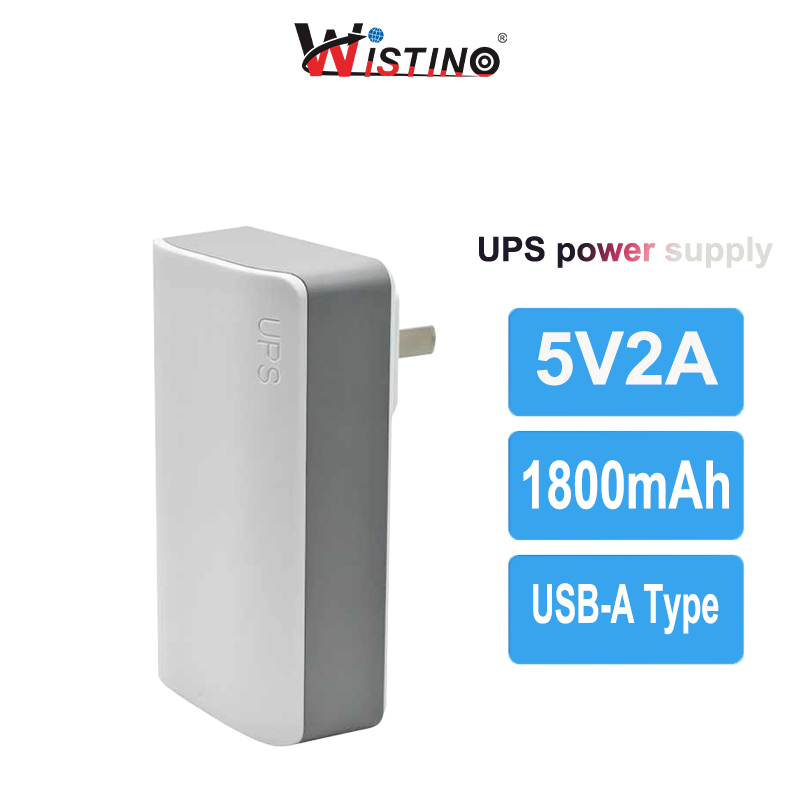 Wistino, внутренний блок питания 5V2A, 1800 мАч, зарядка аккумулятора, камера, маршрутизатор, источник бесперебойного питания, ИБП